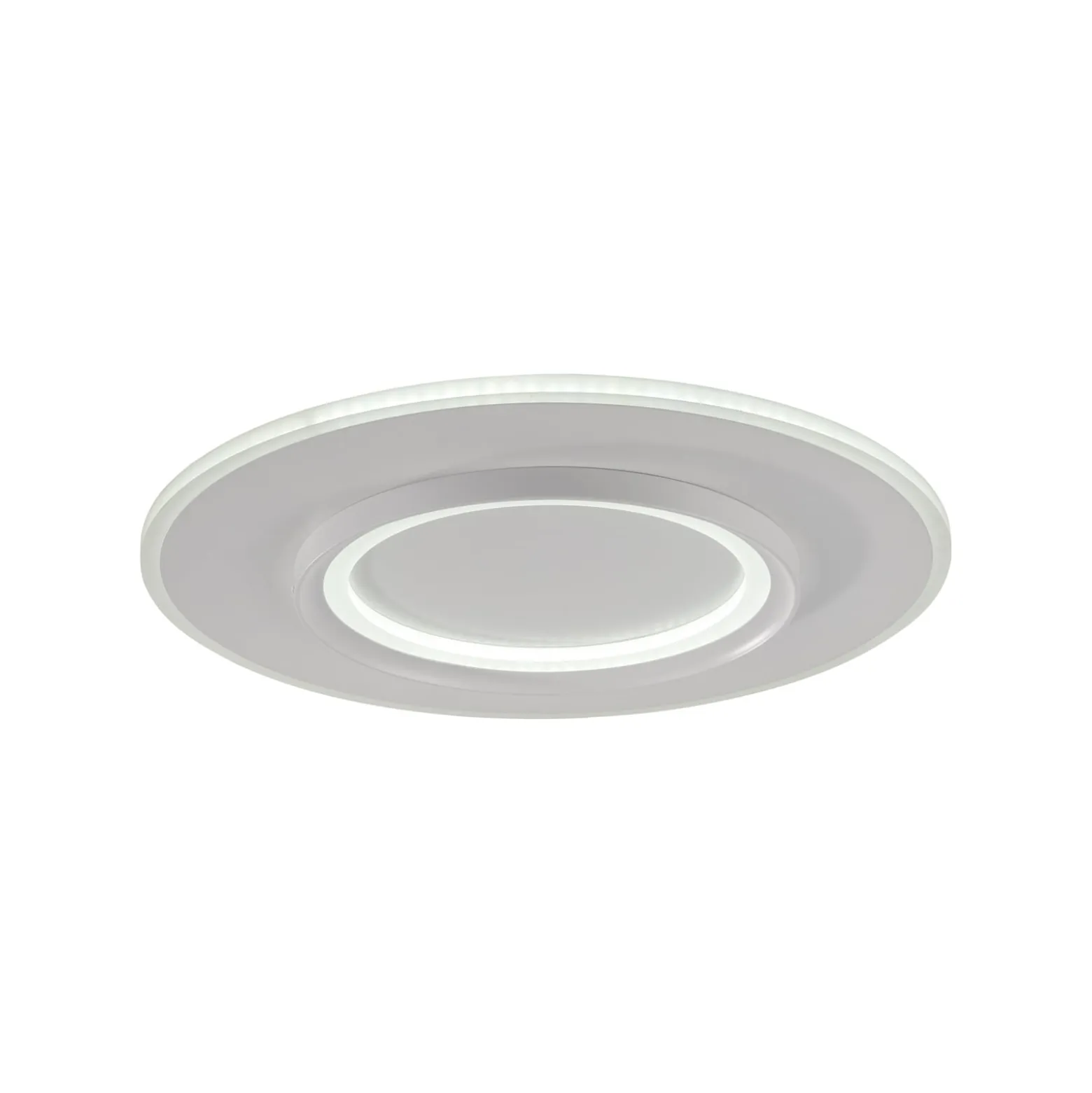 Paul Neuhaus Smart-LED-Deckenleuchte Q-Kalina, weiß, Ø 50 cm