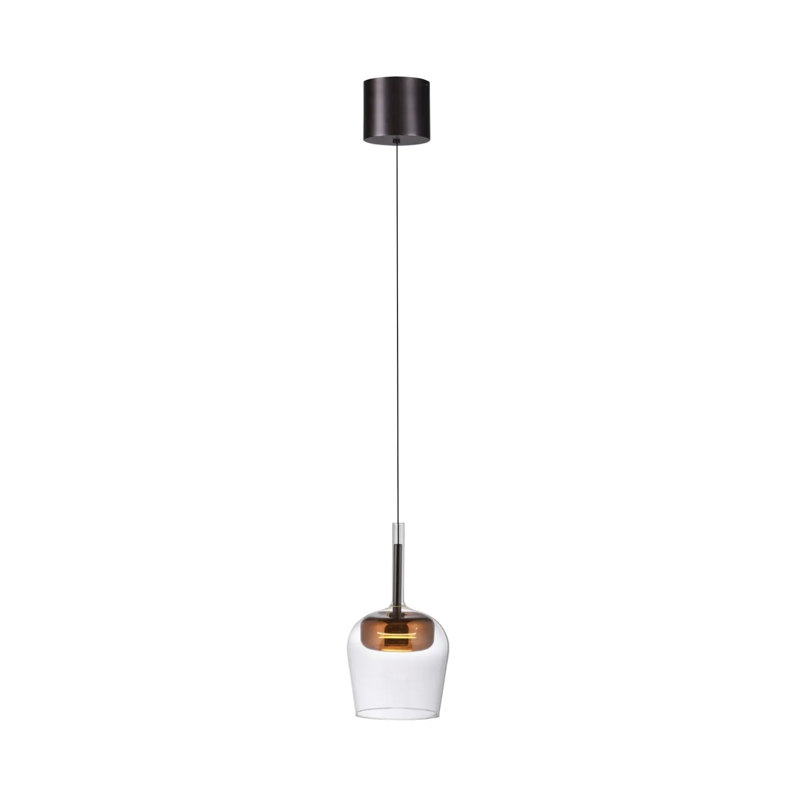 Paul Neuhaus Smart-LED-Hängelampe Q-Kon kupferfarben Ø 21 cm