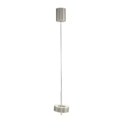 Paul Neuhaus Smart-LED-Hängelampe Q-Rotate aluminium Ø 14 cm