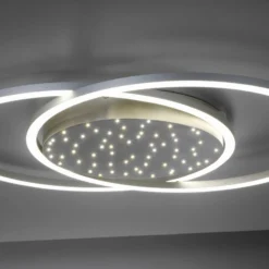 Paul Neuhaus Yuki LED-Deckenlampe, runde Form