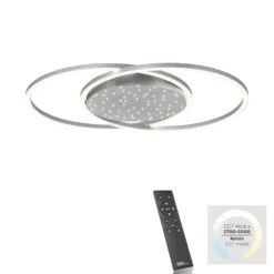 Paul Neuhaus Yuki LED-Deckenlampe, runde Form