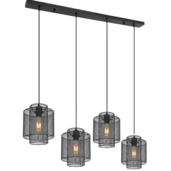 Pendellampe Augustin, 4-flammig