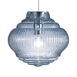 Pendellampe Bonnie 130 cm hellblau