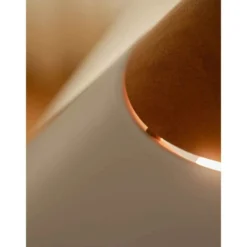 Pendellampe Kinto, weiß, Ø 40 cm, Metall
