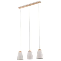 Pendelleuchte Bolero 3, dreiflammig, weiß