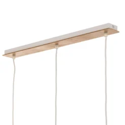 Pendelleuchte Bolero 3, dreiflammig, weiß