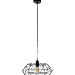 Pendelleuchte Carlton 2, schwarz Ø 45,5 cm
