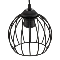 Pendelleuchte Cumera mit Käfigschirm, Ø 16cm