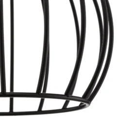Pendelleuchte Cumera mit Käfigschirm, Ø 16cm