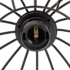 Pendelleuchte Cumera mit Käfigschirm, Ø 16cm