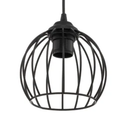 Pendelleuchte Cumera mit Käfigschirm, Ø 16cm