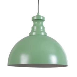 Pendelleuchte Kure, mintgrün, Metall, Ø 40 cm E27