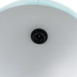 Pendelleuchte Kure, türkis, Metall, Ø 40 cm E27