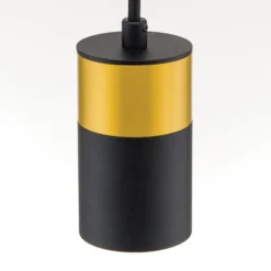 Pendelleuchte Martini schwarz/gold
