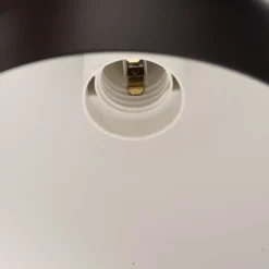Pendelleuchte Nanu aus Metall schwarz einflammig