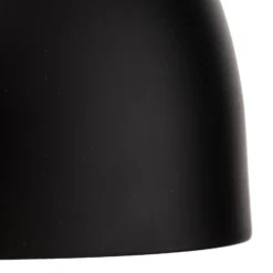 Pendelleuchte Nanu aus Metall schwarz einflammig