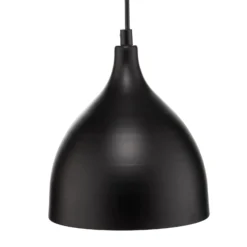 Pendelleuchte Nanu aus Metall schwarz einflammig