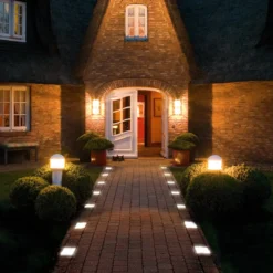 Pflasterstein Light Stone Beton mit LED 6 cm