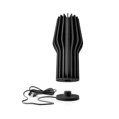 PLEASE WAIT to be SEATED Akkulampe RADIANT schwarz IP44