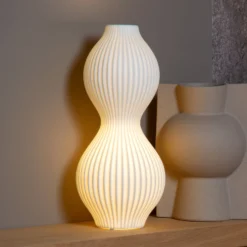 Porzellan-Tischleuchte Momoro, 40 cm