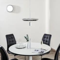 Prandina Landing S50 LED-Hängelampe verchromt