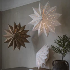 PR Home Alfa Star Hängeleuchte weiß Ø 50 cm