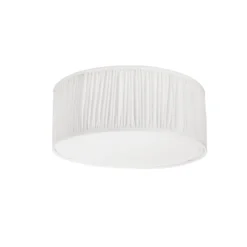 PR Home Deckenleuchte Stella, offwhite, Ø 45 cm, Textil