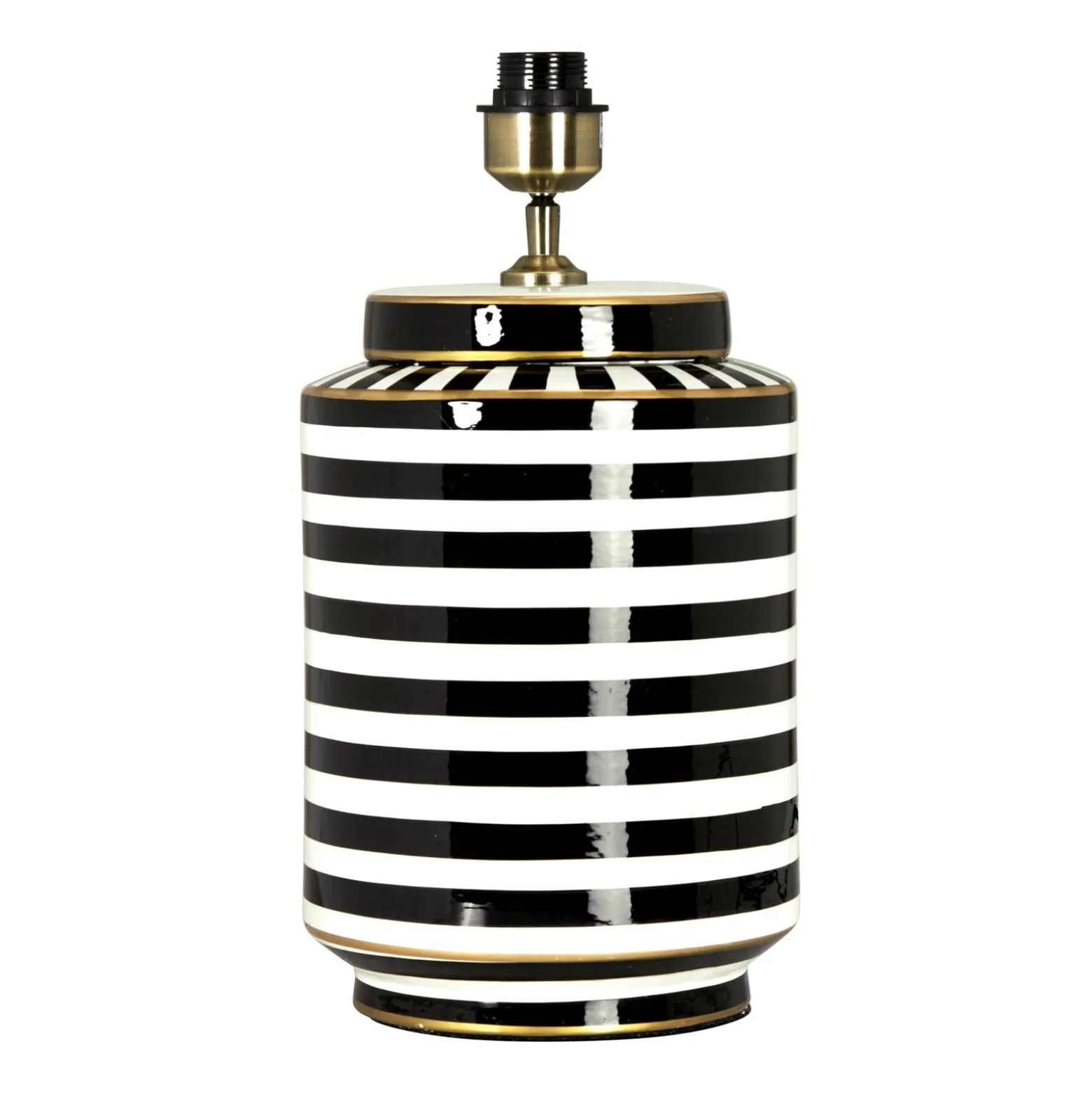 PR Home Gatsby Tischleuchte, Ø 30 cm, Keramik/Textil
