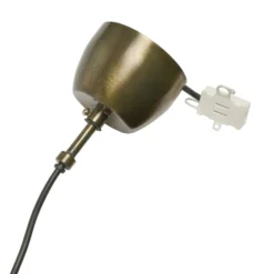 PR Home Hängelampe Aira, messingfarben geölt, Ø 41 cm Metall