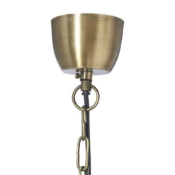 PR Home Hängeleuchte Alton, Ø 60 cm, rostfarben, Metall, E27