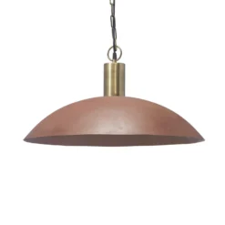 PR Home Hängeleuchte Alton, Ø 60 cm, rostfarben, Metall, E27