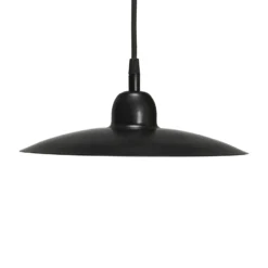 PR Home Hängeleuchte Como, schwarz, Ø 28 cm, Metall, Stecker