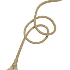 PR Home Hängeleuchte Ester, gelb, Ø 24 cm, Eisen, Stecker