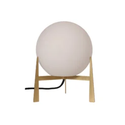 PR Home Milla Tischlampe Höhe 28 cm gold/opal