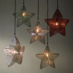 PR Home Rigel Dekostern aus Metall Ø 50 cm creme