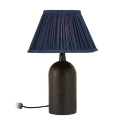 PR Home Riley Tischleuchte, schwarz/blau