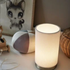 PR Home Tischleuchte Dora, weiß, Höhe 25 cm
