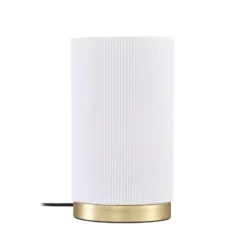 PR Home Tischleuchte Dora, weiß, Höhe 25 cm
