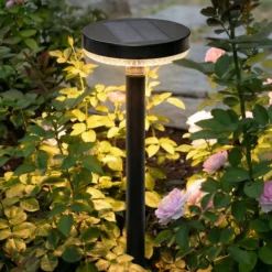 Prios Glenios LED-Solarlampe mit Erdspieß