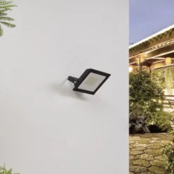Prios LED-Außenstrahler Maikel, 50W, 4000lm, Metall