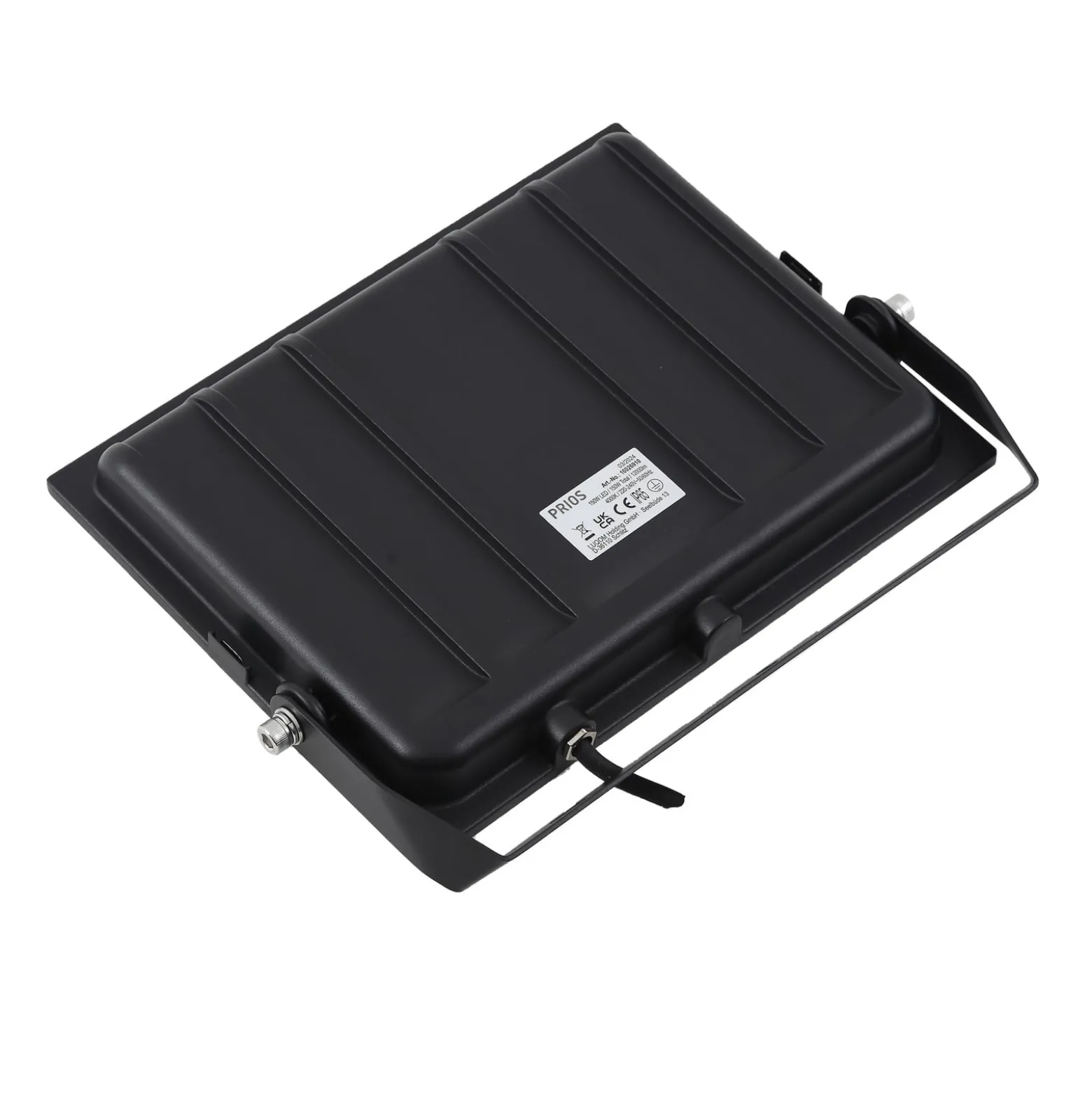 Prios LED-Außenstrahler Maikel, 150W, 12000lm, Metall