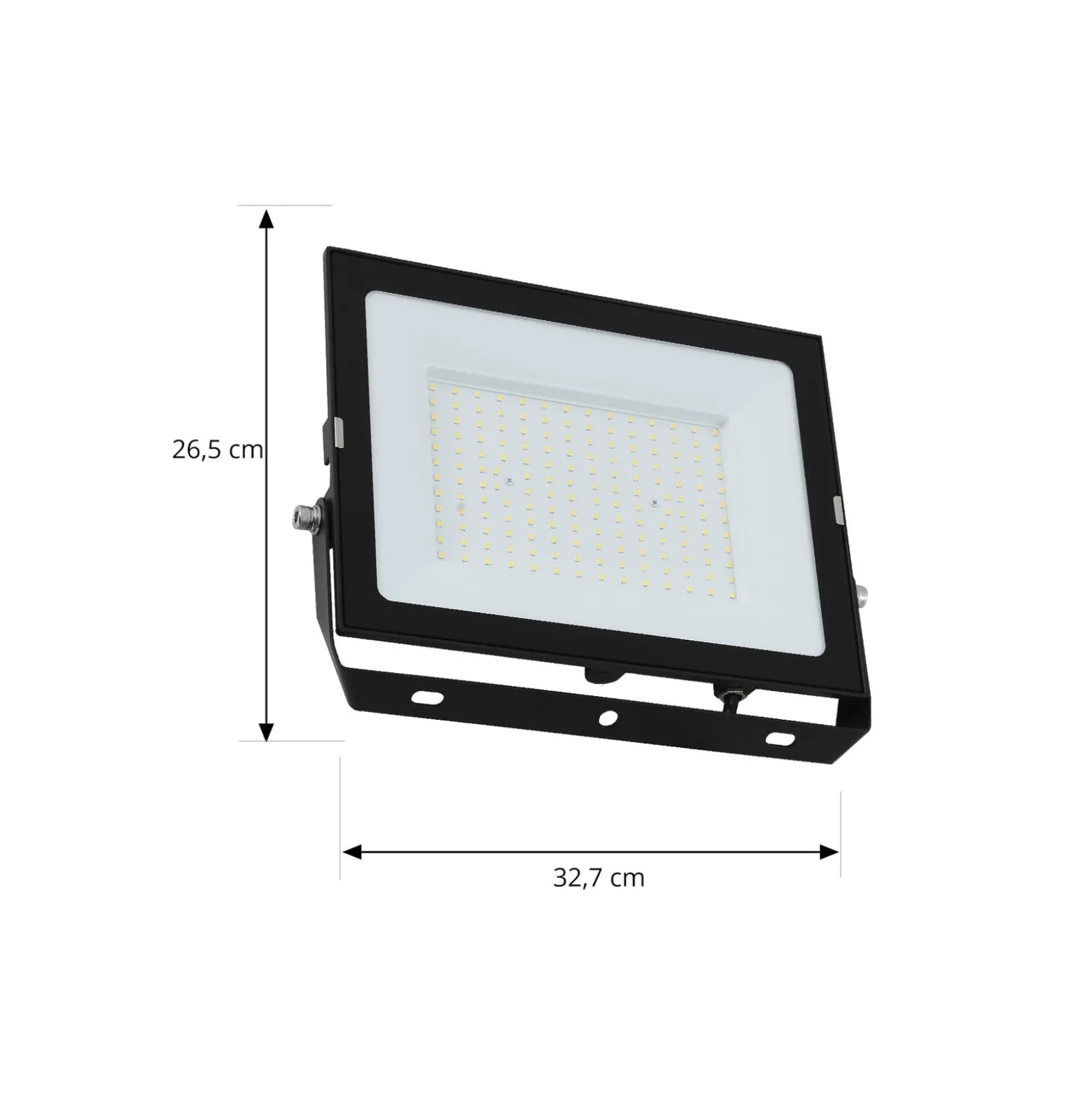 Prios LED-Außenstrahler Maikel, 150W, 12000lm, Metall