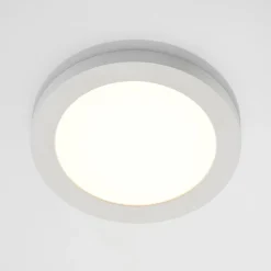 Prios LED-Deckenlampe Aureka, 3er-Set, Sensor, Ø 23 cm, weiß