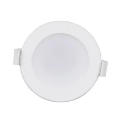 Prios LED-Einbaulampe Rida, 3er-Set, weiß, 15 cm, CCT, IP44