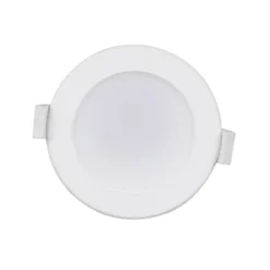 Prios LED-Einbaulampe Rida, 3er-Set, weiß, 19cm, CCT, IP44