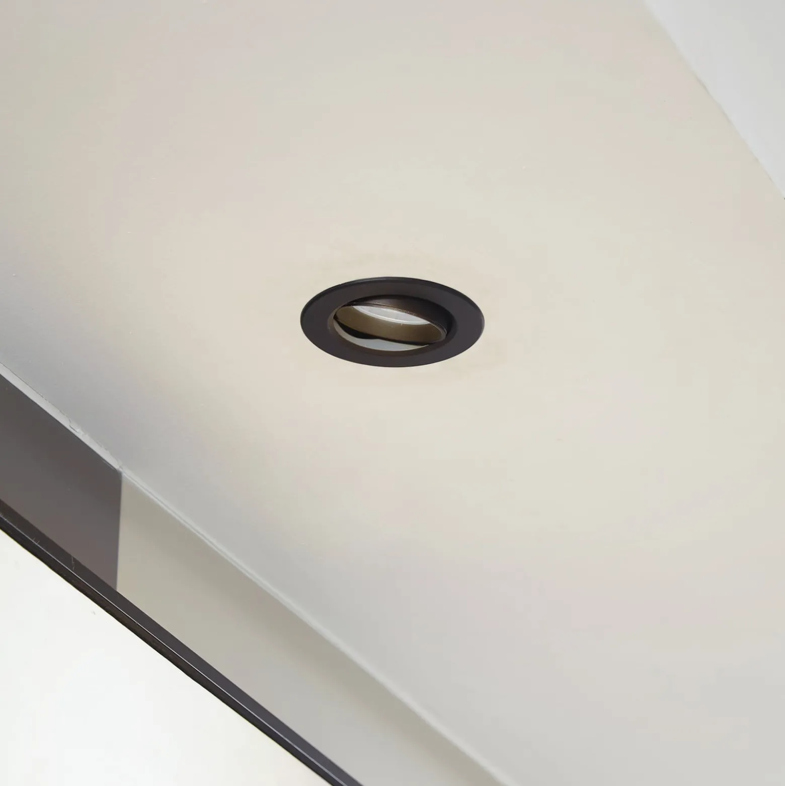 Prios LED-Einbauleuchte Shima, schwarz, 7 W, 3000K, dimmbar