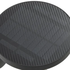 Prios LED-Solarwandleuchte Kalen, 17 cm, schwarz, Sensor