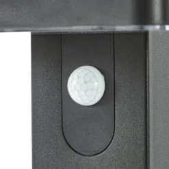 Prios LED-Solar-Wegelampe Tarlson, eckig, anthrazit, Sensor