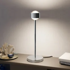 Puk! 80 Eye Table LED, Linsen matt, chrom