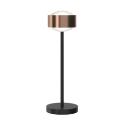 Puk! 120 Eye Table LED Linsen matt kupfer/schwarz